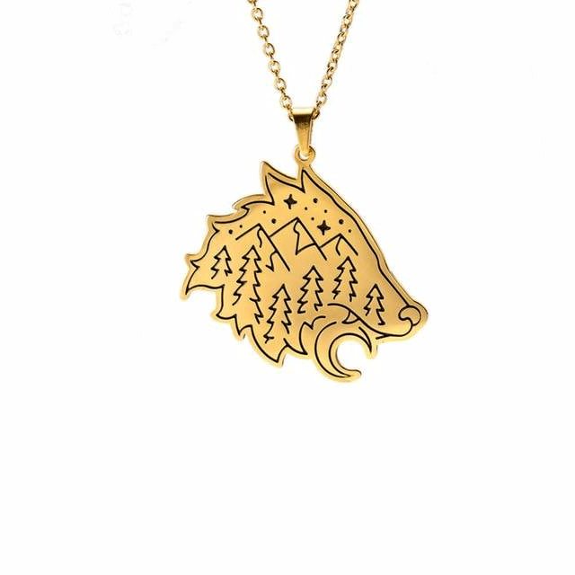 Collier Loup Fenrir
