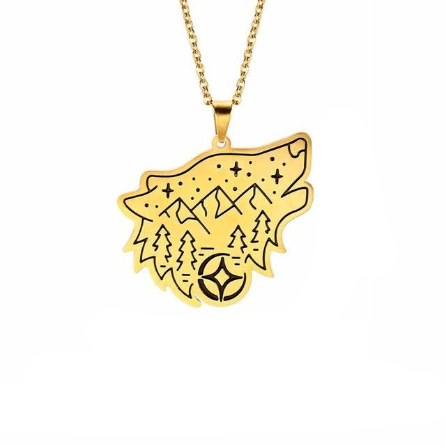 Collier Loup Fenrir