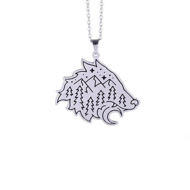 Collier Loup Fenrir