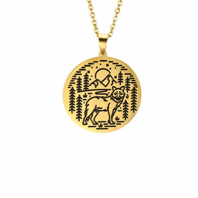 Collier Loup Fenrir