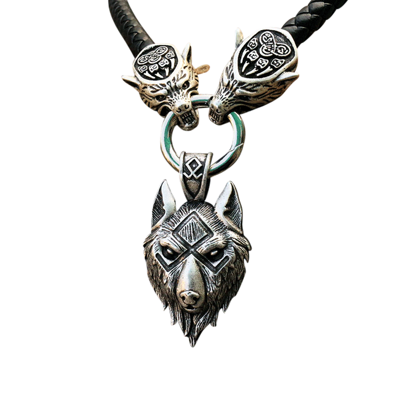 Collier Loup Fenrir