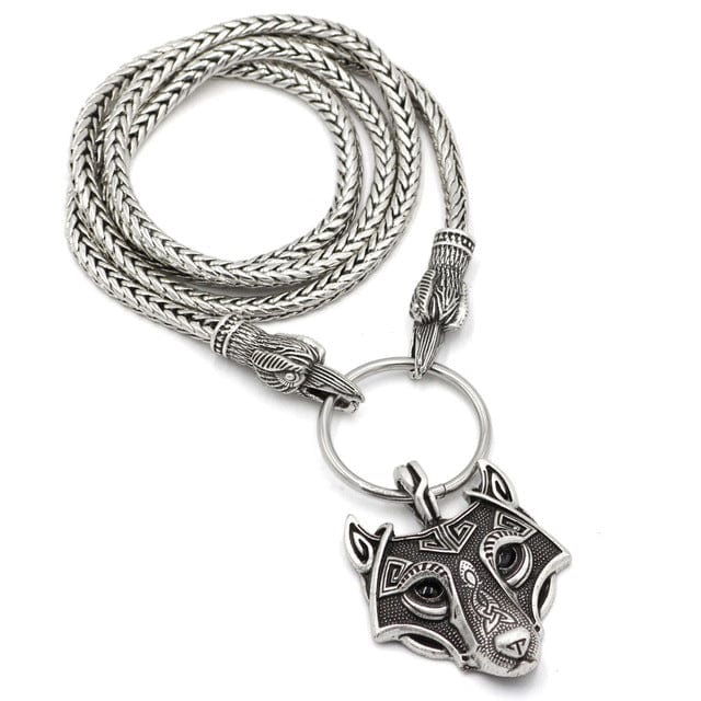 Collier Loup Fenrir