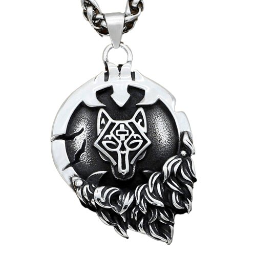 Collier Loup Fenrir