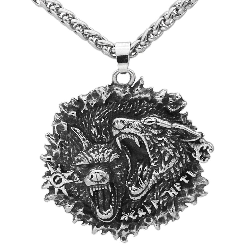 Collier Loup Fenrir