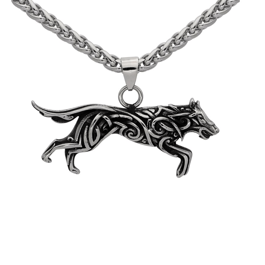 Collier Loup Fenrir