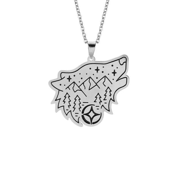 Collier Loup Fenrir