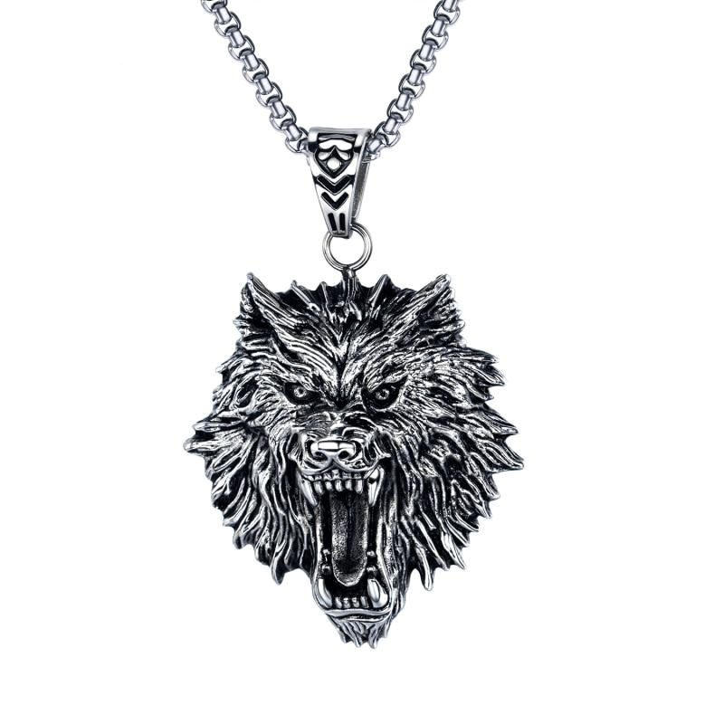 Collier Loup Fenrir