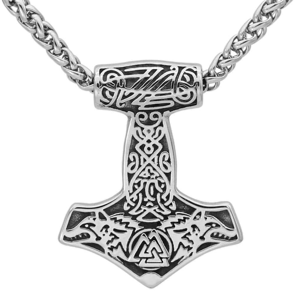 Collier Mjolnir et Fenrir