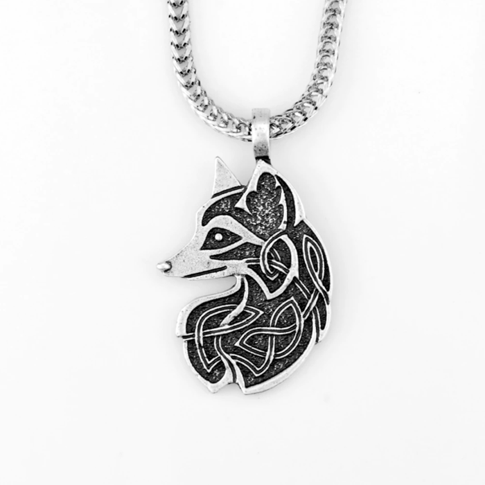 Collier renard celtique