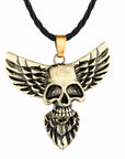 Collier tête de mort celtique