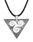 Collier Triskelion celtique