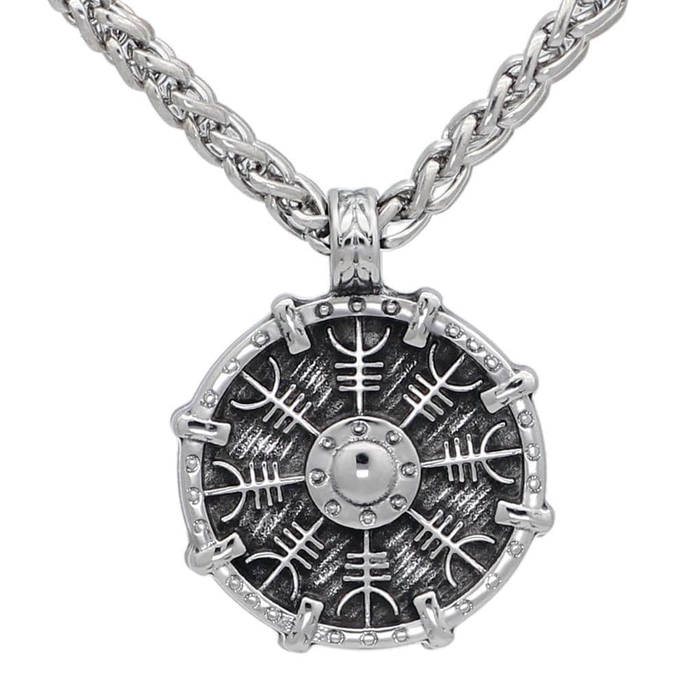 COLLIER VIKING - BOUCLIER VEGVISIR