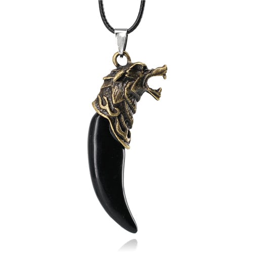 COLLIER VIKING - Croc de Fenrir