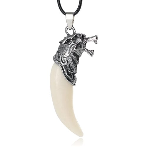 COLLIER VIKING - DENT DE LOUP