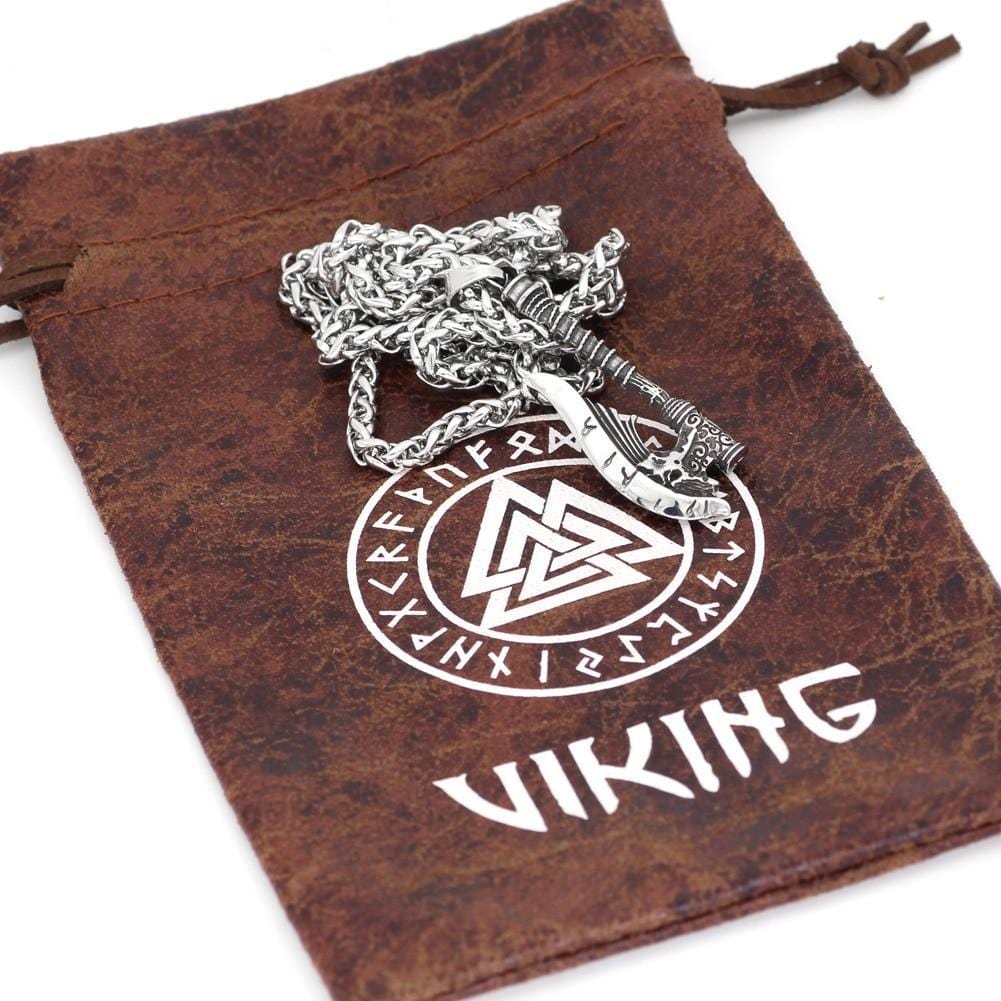 COLLIER VIKING - HACHE DE RAID
