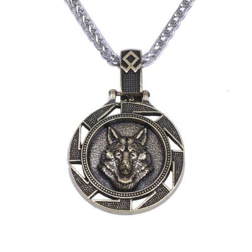 COLLIER VIKING - LOUP FENRIR