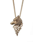 COLLIER VIKING - LOUP PORTE-BONHEUR