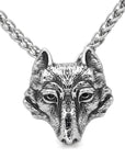 COLLIER VIKING - TÊTE DE FENRIR
