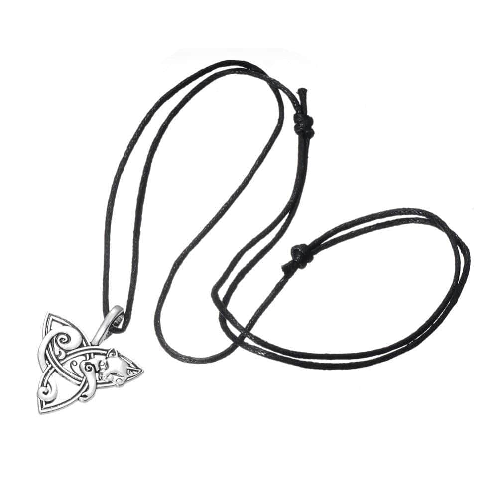 COLLIER VIKING - Triquetra & Renard