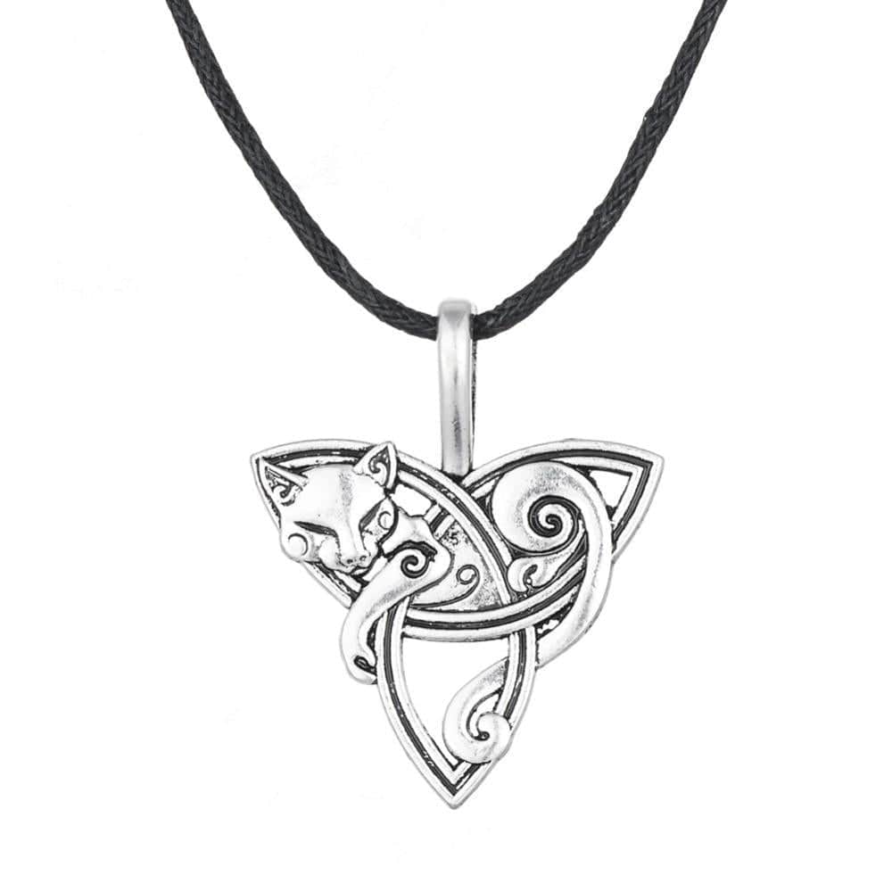 COLLIER VIKING - Triquetra & Renard