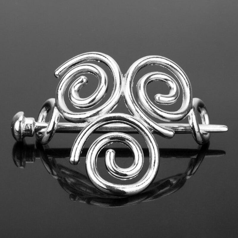 Épingle à cheveux en argent avec noeud celtique