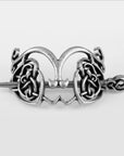 Épingle à cheveux en argent avec noeud celtique