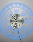 Horloge Viking LED / Vegvisir & Runes 3D