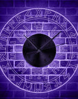 Horloge Viking LED / Vegvisir & Runes 3D