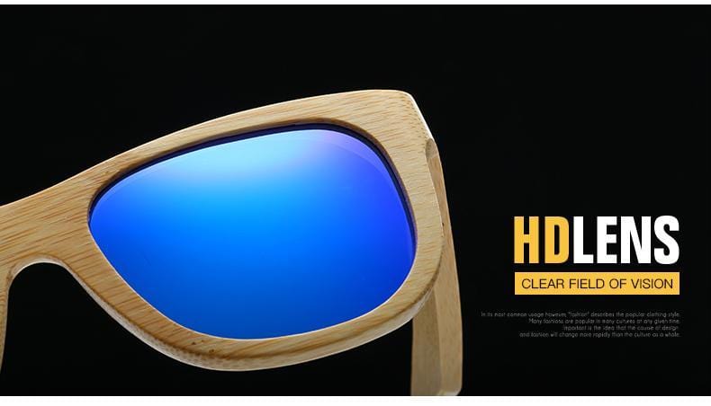 Lunettes de Soleil en Bois
