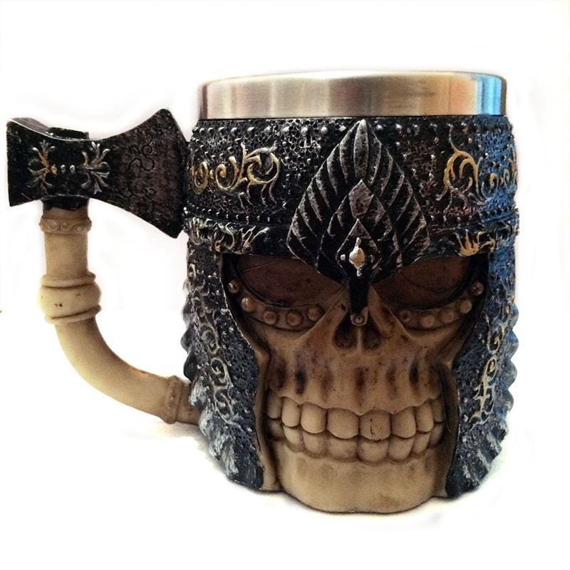 THE ANTIQUE HOUSE Tasse Viking authentique en corne de bière, gravure de loup, support pour vin et bouteille, accessoire en cuir, sans danger pour les aliments THE ANTIQUE HOUSE Tasse Viking authentique en corne de bière, gravure de loup, support pour vin et bouteille, accessoire en cuir, sans danger pour les aliments