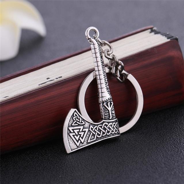 PORTE-CLEF VIKING - HACHE VALKNUT
