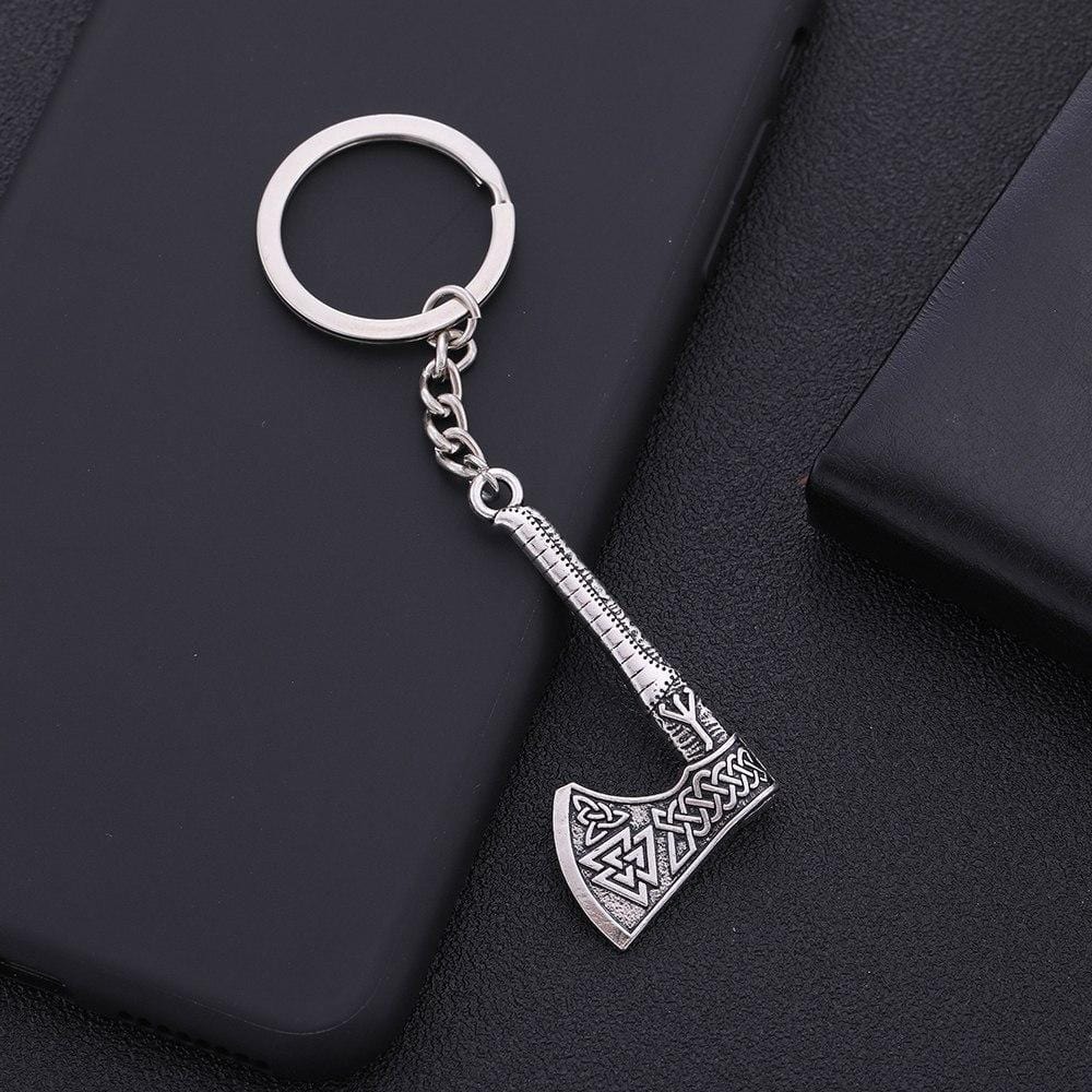 PORTE-CLEF VIKING - HACHE VALKNUT