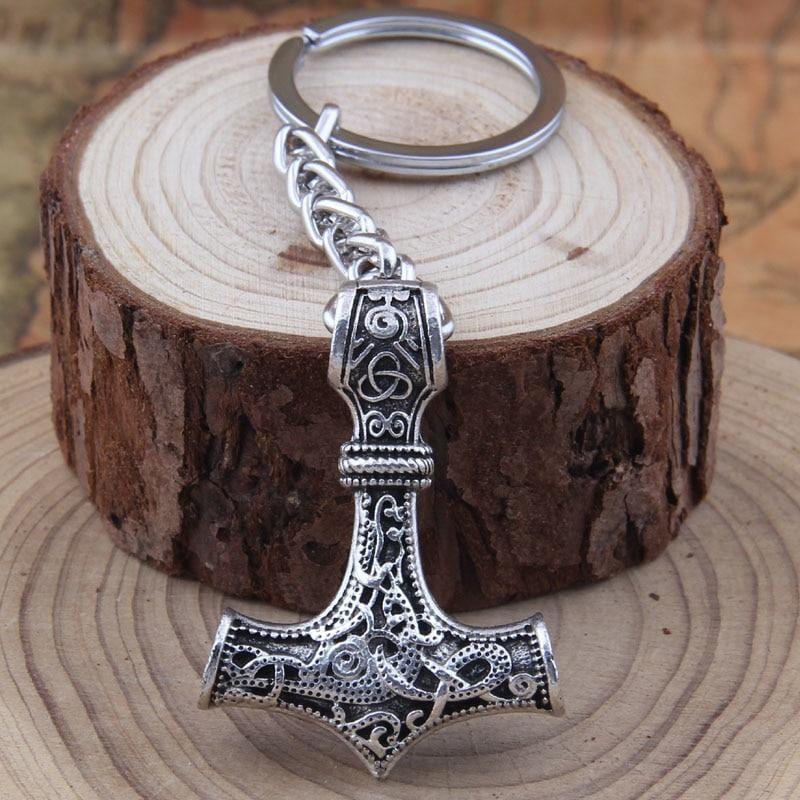 PORTE-CLEF VIKING - MJOLNIR ANTIQUE