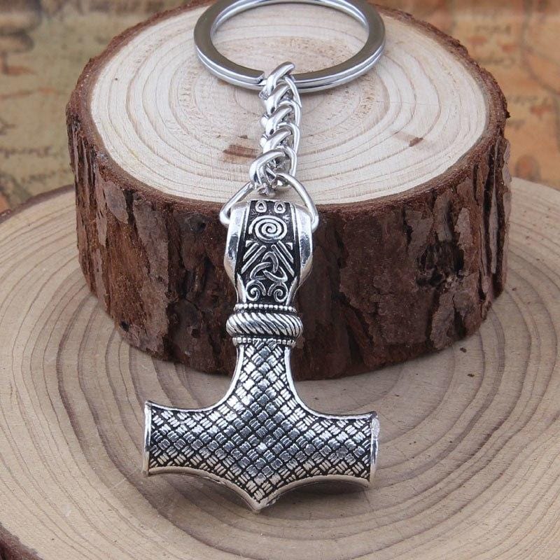 PORTE-CLEF VIKING - MJOLNIR ANTIQUE
