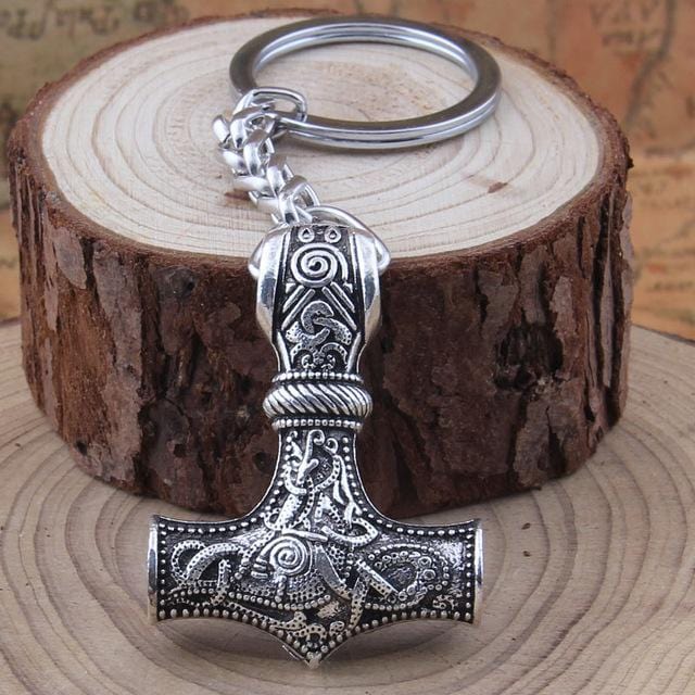 PORTE-CLEF VIKING - MJOLNIR ANTIQUE