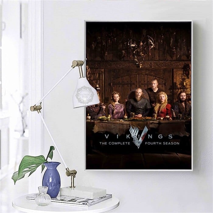 Poster Vikings Posters and Prints Canvas Painting Wall Art Picture for Living Room Home Decor
