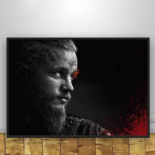Poster Vikings Posters and Prints Canvas Painting Wall Art Picture for Living Room Home Decor