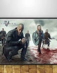Poster Vikings Posters and Prints Canvas Painting Wall Art Picture for Living Room Home Decor
