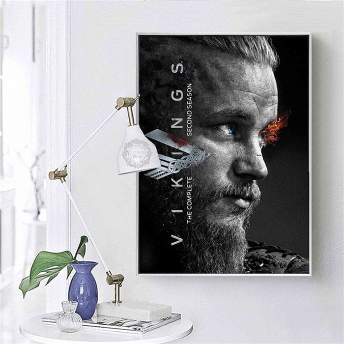 Poster Vikings Posters and Prints Canvas Painting Wall Art Picture for Living Room Home Decor
