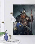 Poster Vikings Posters and Prints Canvas Painting Wall Art Picture for Living Room Home Decor