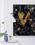 Poster Vikings Posters and Prints Canvas Painting Wall Art Picture for Living Room Home Decor