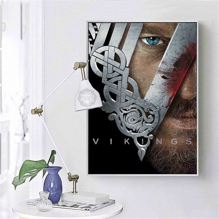 Poster Vikings Posters and Prints Canvas Painting Wall Art Picture for Living Room Home Decor