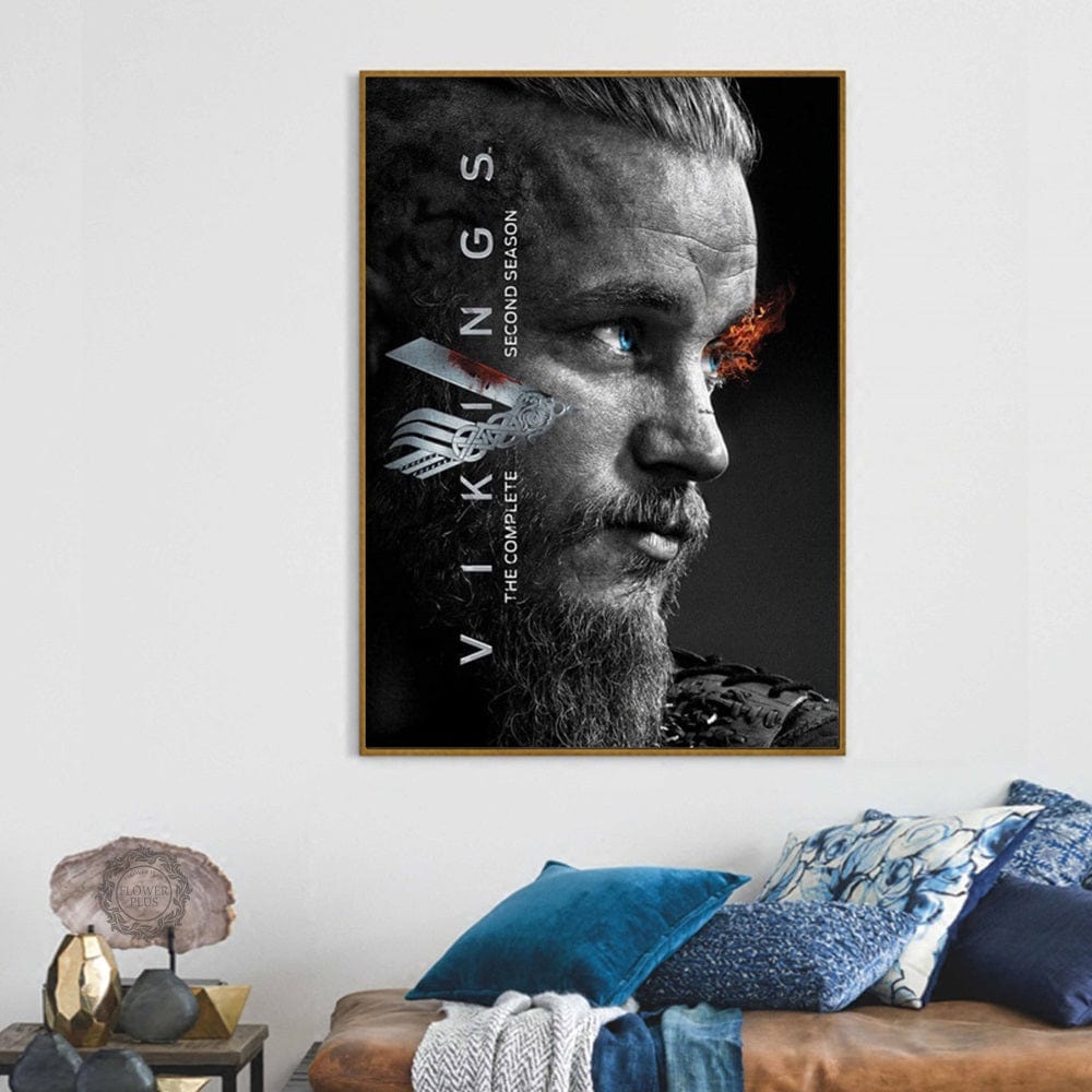 Poster Vikings Posters and Prints Canvas Painting Wall Art Picture for Living Room Home Decor