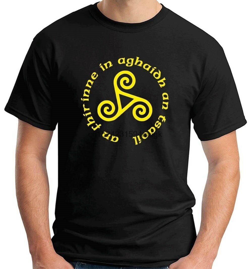 T-shirt Celtique Triskele Jaune