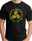 T-shirt Celtique Triskele Jaune