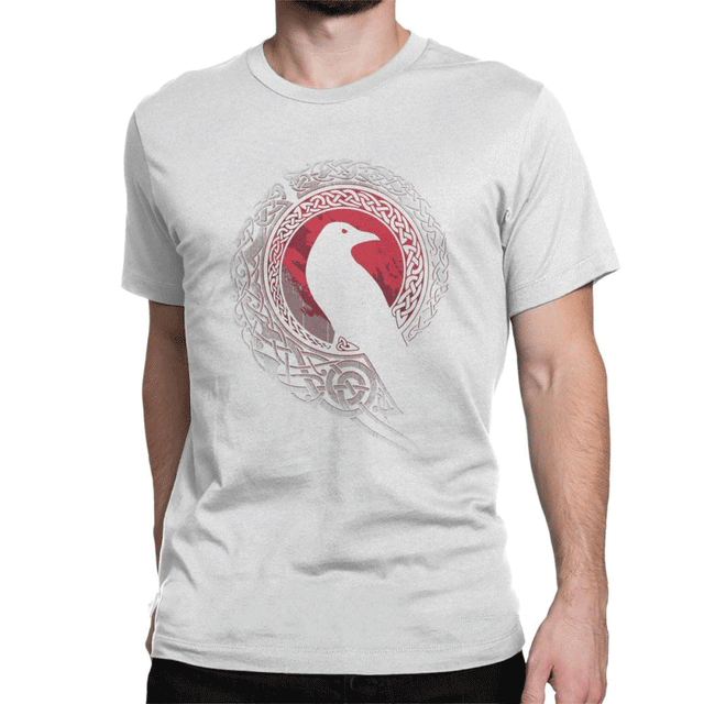 T-shirt Corbeau
