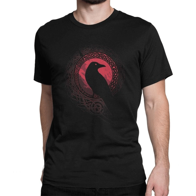 T-shirt Corbeau