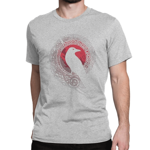 T-shirt Corbeau