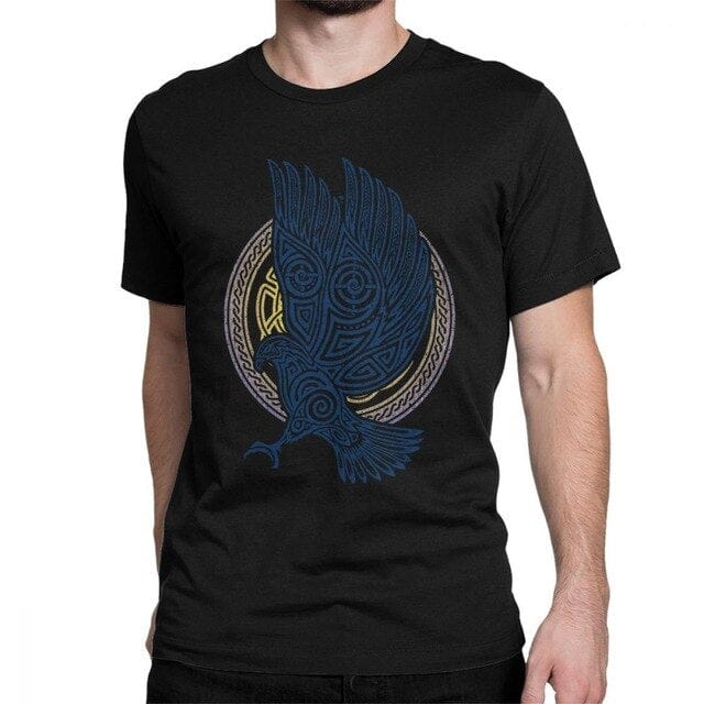 T-shirt Corbeau