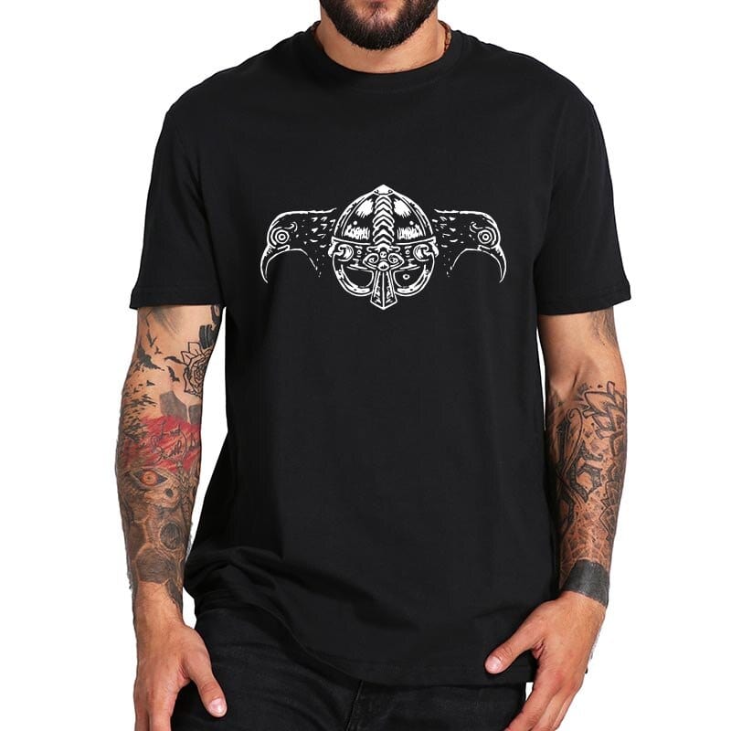 T-shirt Corbeau
